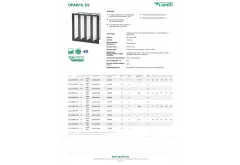 Camfil Kompaktfilter in 4V-Form - Opakfil® ES | ePM1 60% - F7 (Gruppe: Fein) | 592x592x292mm